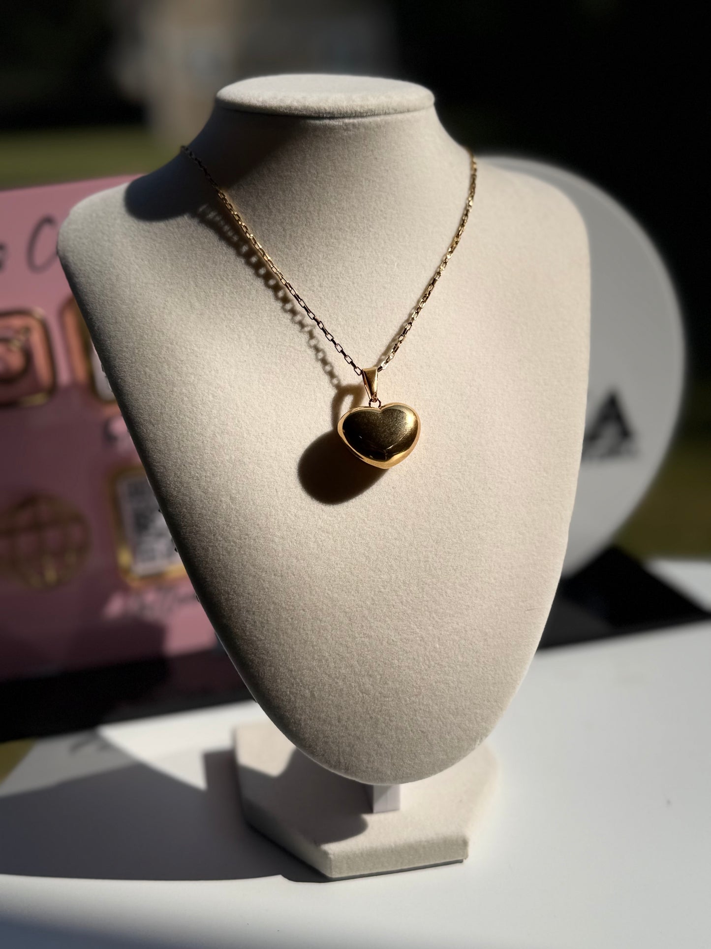 Gold Heart Necklace