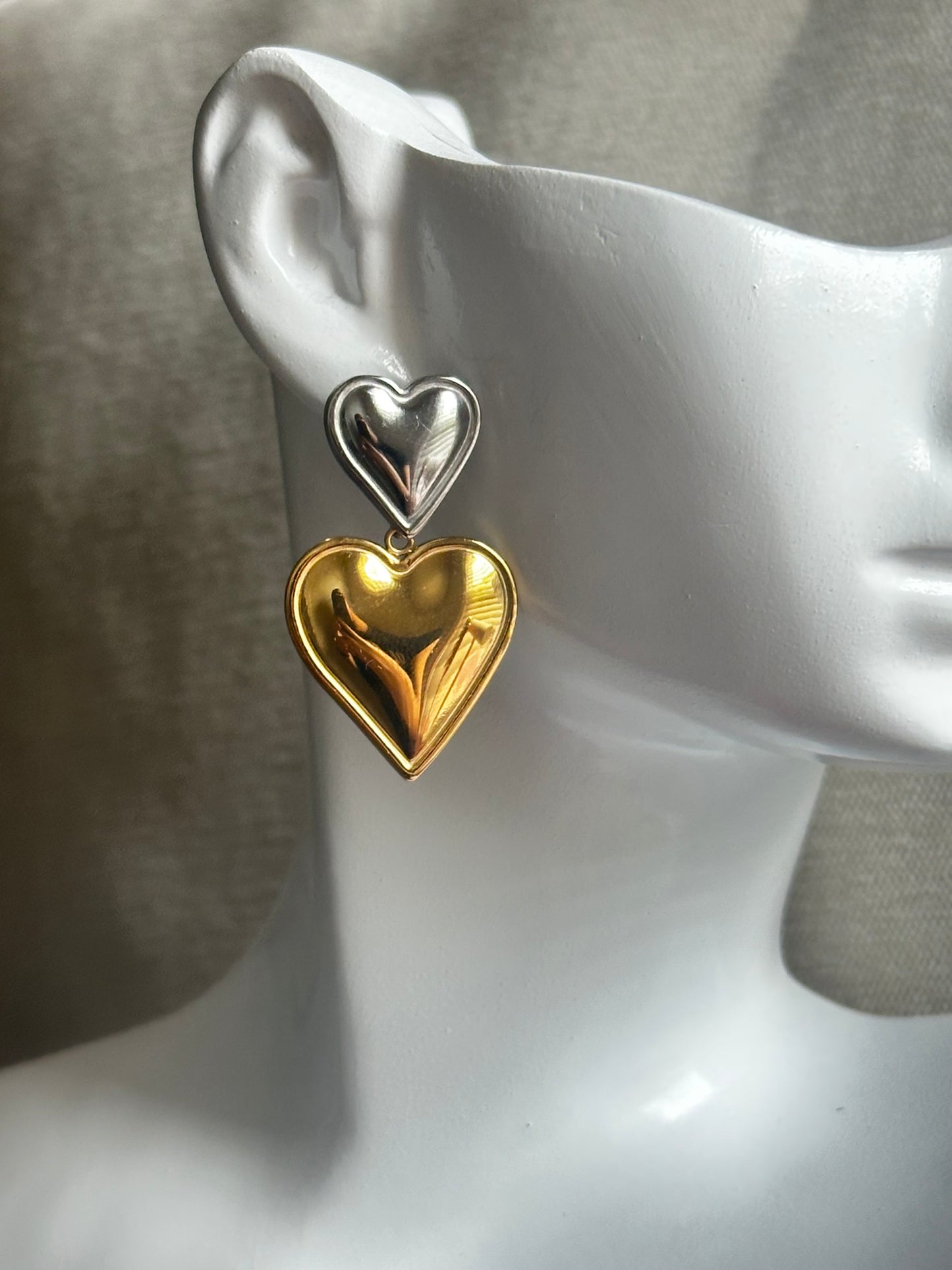 Double Love Earrings