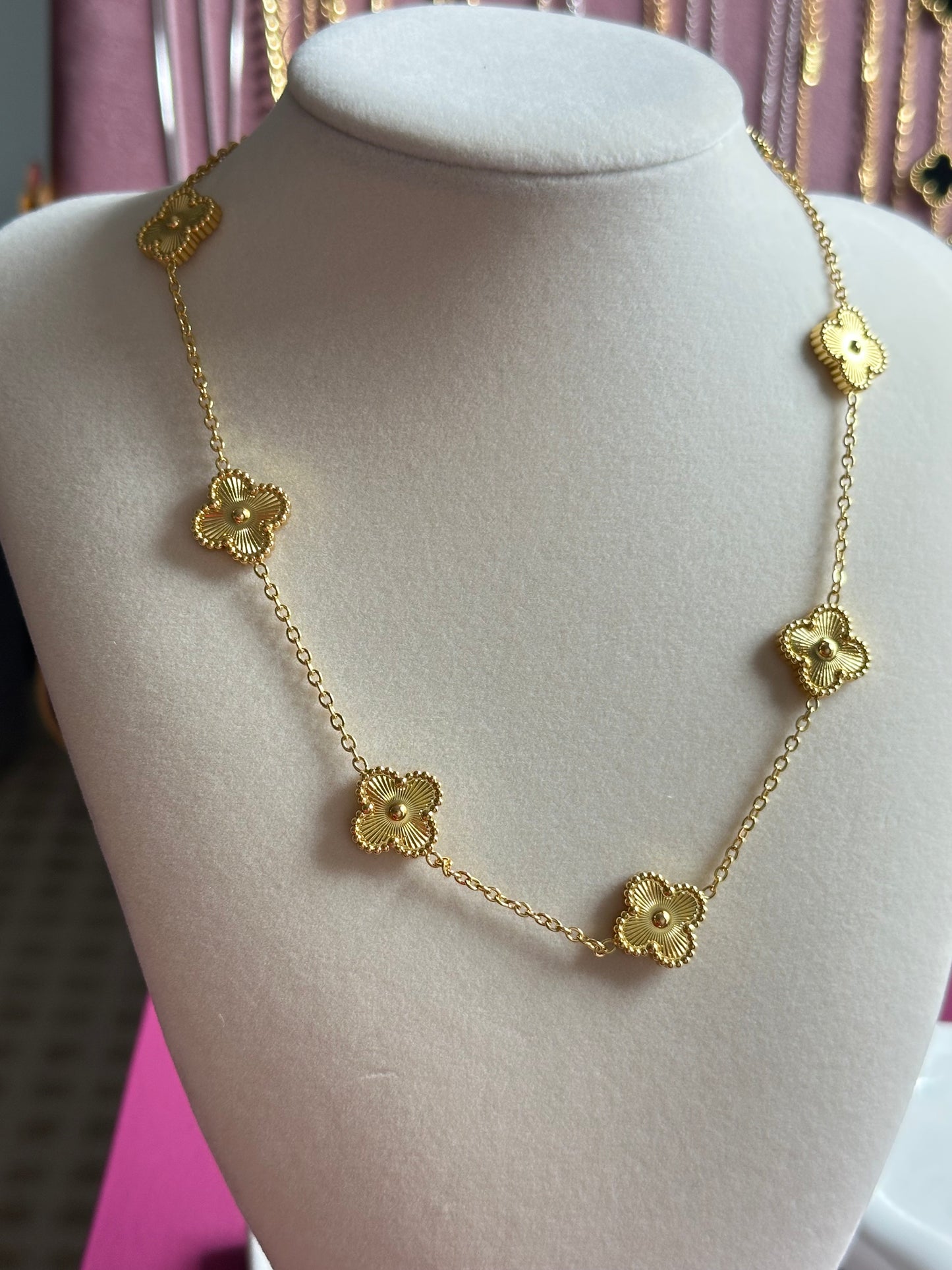 Multi Clover Necklace