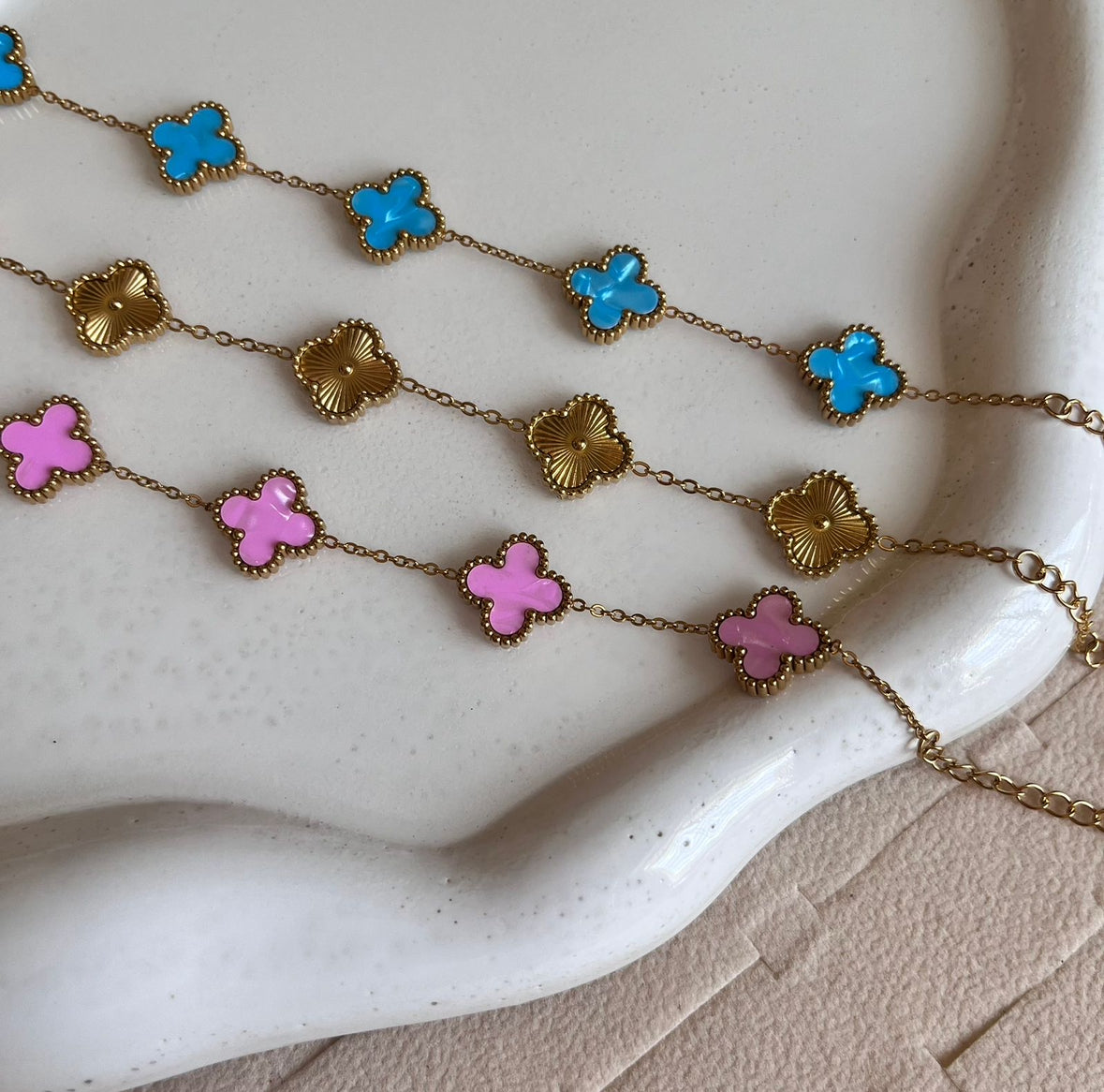 Multi Clover Bracelet
