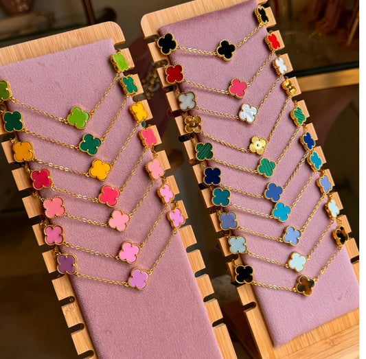 Multi Clover Necklace
