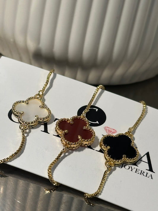 Adjustable Clover Bracelet